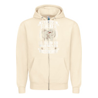 Sandshell great pyrenees stalker great pyrenees gifts great pyrenees t shirt Zipper Hoodie - linhVisuals