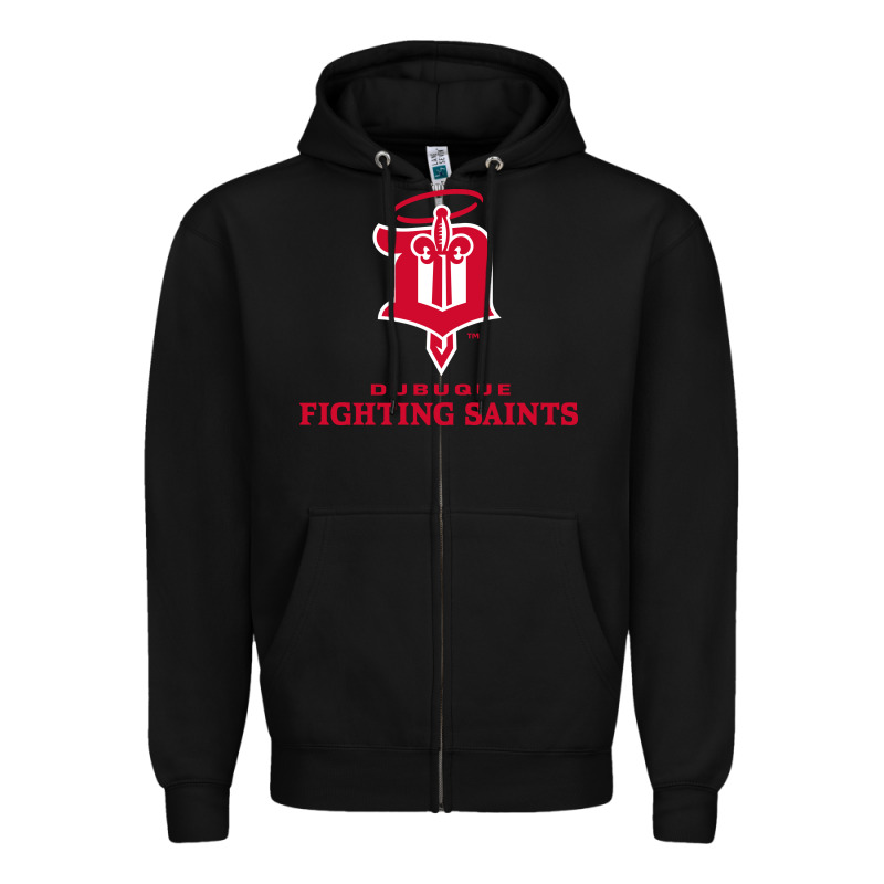 The-dubuque-fighting-saints-pen Zipper Hoodie by linhVisuals | Teevron