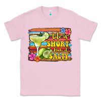Bubblegum Pink life is short make it salty 1 Classic Tee - Jasminsmagicworld