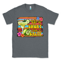 Charcoal Heather life is short make it salty 1 Classic Tee - Jasminsmagicworld