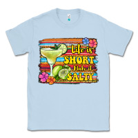 Dusty Blue life is short make it salty 1 Classic Tee - Jasminsmagicworld