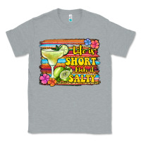 Heather Grey life is short make it salty 1 Classic Tee - Jasminsmagicworld