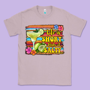 Life Is Short Make It Salty 1 Classic Tee Designed By Jasminsmagicworld