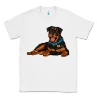 White rottweiler Classic Tee - Artiststas