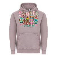 Vintage Zinc Summer Vibes Vintage Hoodie - CowhideDigitalArt