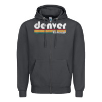 Smoke denver colorado vintage 70's 80's retro style men women t shirt Zipper Hoodie - linhVisuals