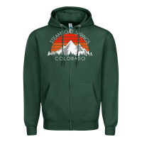 Sports Green retro vintage steamboat springs colorado distressed t shirt Zipper Hoodie - linhVisuals