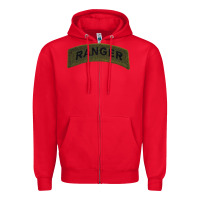 Red army ranger tab subdued infantry grunt pullover hoodie Zipper Hoodie - linhVisuals