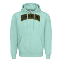 Seafoam army ranger tab subdued infantry grunt pullover hoodie Zipper Hoodie - linhVisuals