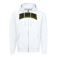 White army ranger tab subdued infantry grunt pullover hoodie Zipper Hoodie - linhVisuals
