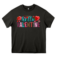 Asphalt Hello Valentine Heavy Core Tee - HowdyJamesFarm
