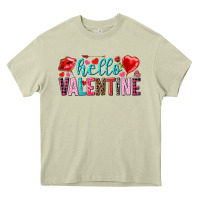 Mossy Hello Valentine Heavy Core Tee - HowdyJamesFarm