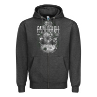 Charcoal Heather papa roach   official merchandise   loyalty t shirt Zipper Hoodie - linhVisuals
