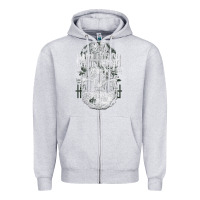 Heather Grey papa roach   official merchandise   loyalty t shirt Zipper Hoodie - linhVisuals