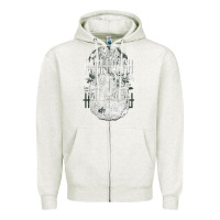 Oatmeal Heather papa roach   official merchandise   loyalty t shirt Zipper Hoodie - linhVisuals