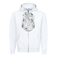 White papa roach   official merchandise   loyalty t shirt Zipper Hoodie - linhVisuals