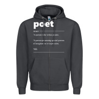 Smoke poet definition funny for poet drama poetry poems t shirt Zipper Hoodie - linhVisuals