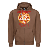Chestnut papa roach   official merchandise  cut my life into pizzas t shirt Zipper Hoodie - linhVisuals
