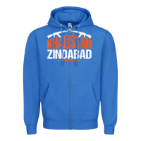 True Royal sikh khalistan zindabad singh punjabi t shirt Zipper Hoodie - linhVisuals