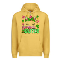 Antique Gold shamrock cutie artiststas Premium Hoodie - Artiststas