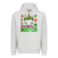 Dove Grey shamrock cutie artiststas Premium Hoodie - Artiststas