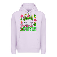 Lilac shamrock cutie artiststas Premium Hoodie - Artiststas