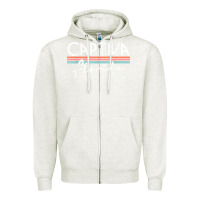 Oatmeal Heather captiva florida t shirt Zipper Hoodie - linhVisuals