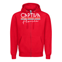 Red captiva florida t shirt Zipper Hoodie - linhVisuals