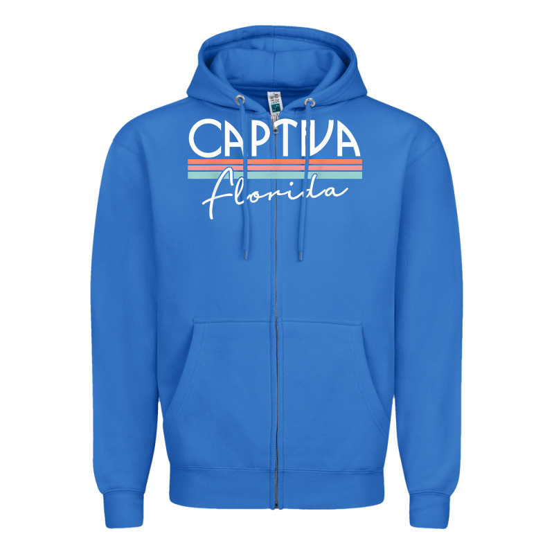 Captiva Florida T Shirt Zipper Hoodie by linhVisuals | Teevron