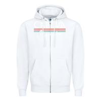 White captiva florida t shirt Zipper Hoodie - linhVisuals