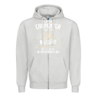 Dove Grey i can't fix stupid   funny carpentry woodworking carpenter t shirt Zipper Hoodie - linhVisuals