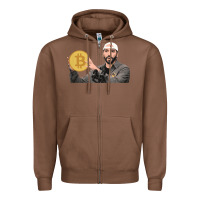 Chestnut el salvador bitcoin bukele legal tender cryptocurrency btc t shirt Zipper Hoodie - linhVisuals