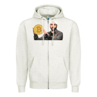 Oatmeal Heather el salvador bitcoin bukele legal tender cryptocurrency btc t shirt Zipper Hoodie - linhVisuals