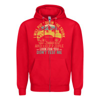 Red i will put you in the trunk and help people funny saying t shirt Zipper Hoodie - linhVisuals