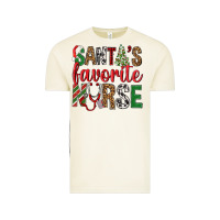 Vintage Arctic Santa's Favorite Nurse Vintage Tee - BundleAndBundleShop