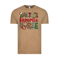 Vintage Coffee Santa's Favorite Nurse Vintage Tee - BundleAndBundleShop