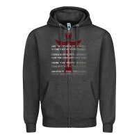 Charcoal Heather knights templar crusader cross ring order be without fear t shirt Zipper Hoodie - linhVisuals