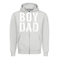 Dove Grey boy dad son father daddy dad t shirt Zipper Hoodie - linhVisuals