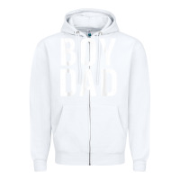 White boy dad son father daddy dad t shirt Zipper Hoodie - linhVisuals