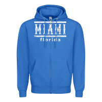 True Royal miami florida souvenir t shirt Zipper Hoodie - linhVisuals
