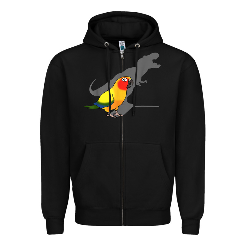 Cute Screaming Parrot, Birb Memes, Funny T Rex Sun Conure T Shirt Zipper Hoodie by linhVisuals | Teevron