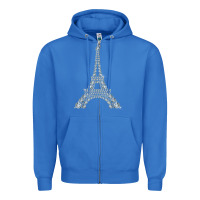 True Royal eiffel tower with diamonds the parisian french love sign t shirt Zipper Hoodie - linhVisuals