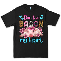 Black don't go bacon my heart olivia Premium Tee - OliviaCreatesArt