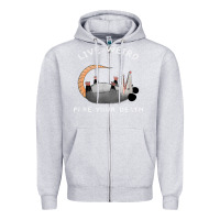 Heather Grey funny opossum possum tee live weird fake your death t shirt Zipper Hoodie - linhVisuals