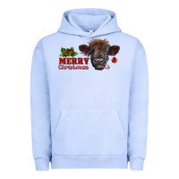 Pigment Grape Ice Merry Christmas Calf Urban Hoodie - RanaPortraitStore