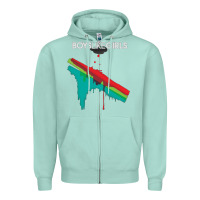 Seafoam boys like girls [tb] Zipper Hoodie - linhVisuals
