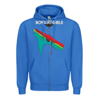 True Royal boys like girls [tb] Zipper Hoodie - linhVisuals