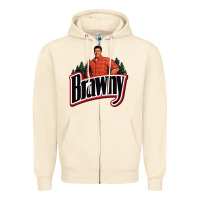 Brawny Paper Towel Guy Zipper Hoodie | Teevron