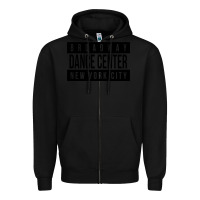 Black broadway dance center [tw] Zipper Hoodie - linhVisuals