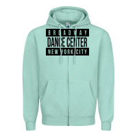Seafoam broadway dance center [tw] Zipper Hoodie - linhVisuals